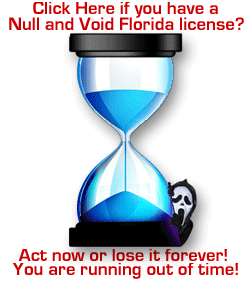 Null and Void Florida License